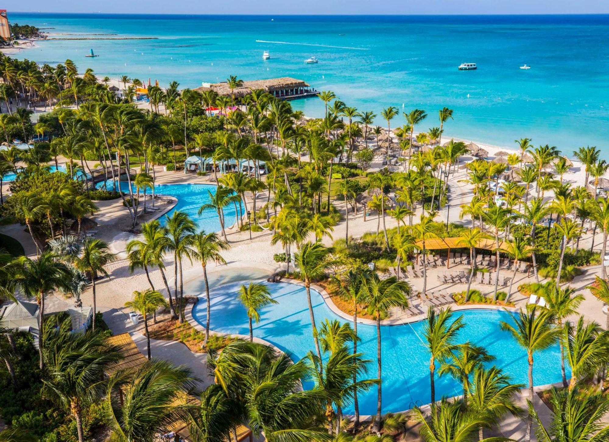 Hilton Aruba Caribbean Resort & Casino Palm Beach Exterior foto